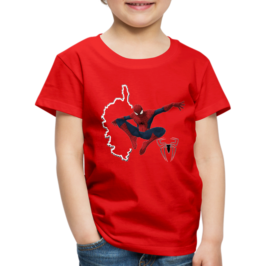 T-shirt Premium Enfant Spiderman Corsica - Ochju Ochju rouge / 98/104 (2 ans) SPOD T-shirt Premium Enfant T-shirt Premium Enfant Spiderman Corsica