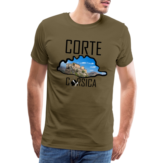 T-shirt Premium Homme Corte Corsica - Ochju Ochju kaki / S SPOD T-shirt Premium Homme T-shirt Premium Homme Corte Corsica