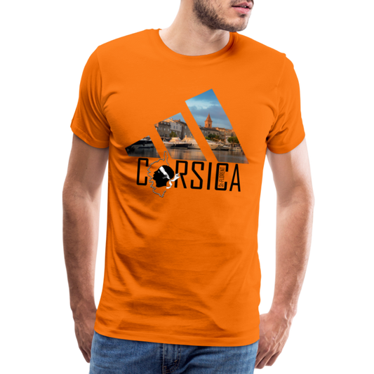 T-shirt Premium Homme St-Florent Corsica - Ochju Ochju orange / S SPOD T-shirt Premium Homme T-shirt Premium Homme St-Florent Corsica