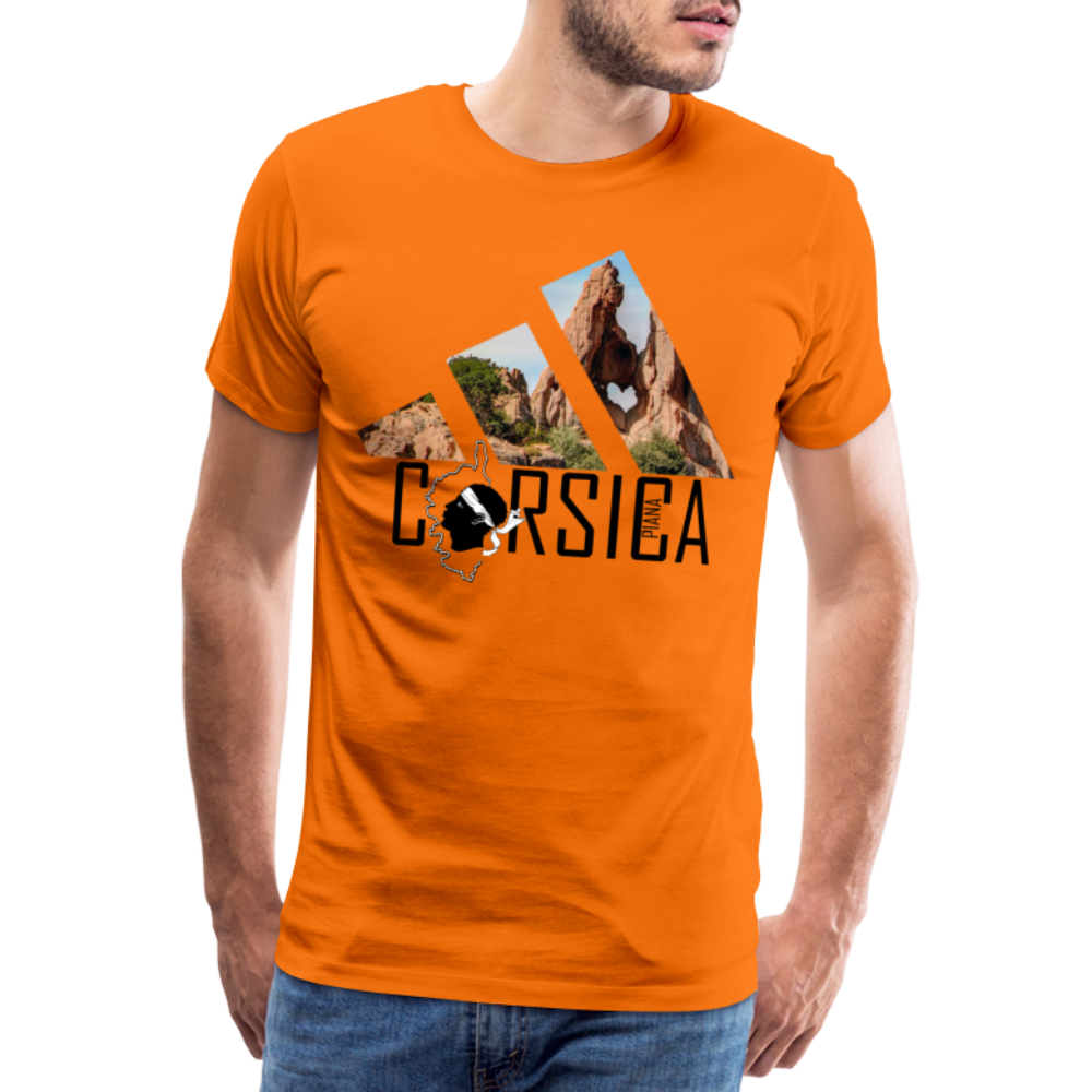 T-shirt Premium Homme Piana Corsica - Ochju Ochju orange / S SPOD T-shirt Premium Homme T-shirt Premium Homme Piana Corsica