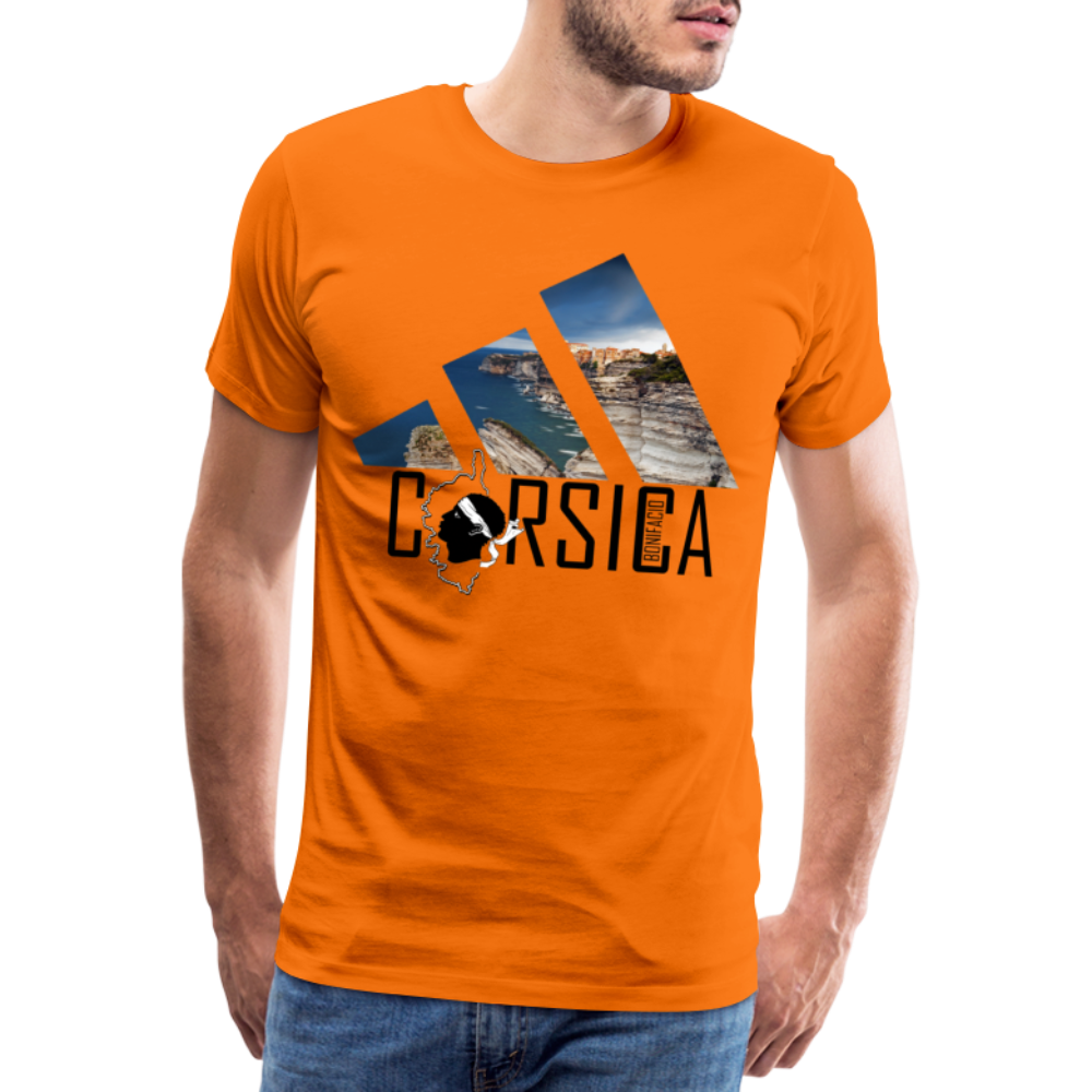 T-shirt Premium Homme Bonifacio Corsica - Ochju Ochju orange / S SPOD T-shirt Premium Homme T-shirt Premium Homme Bonifacio Corsica
