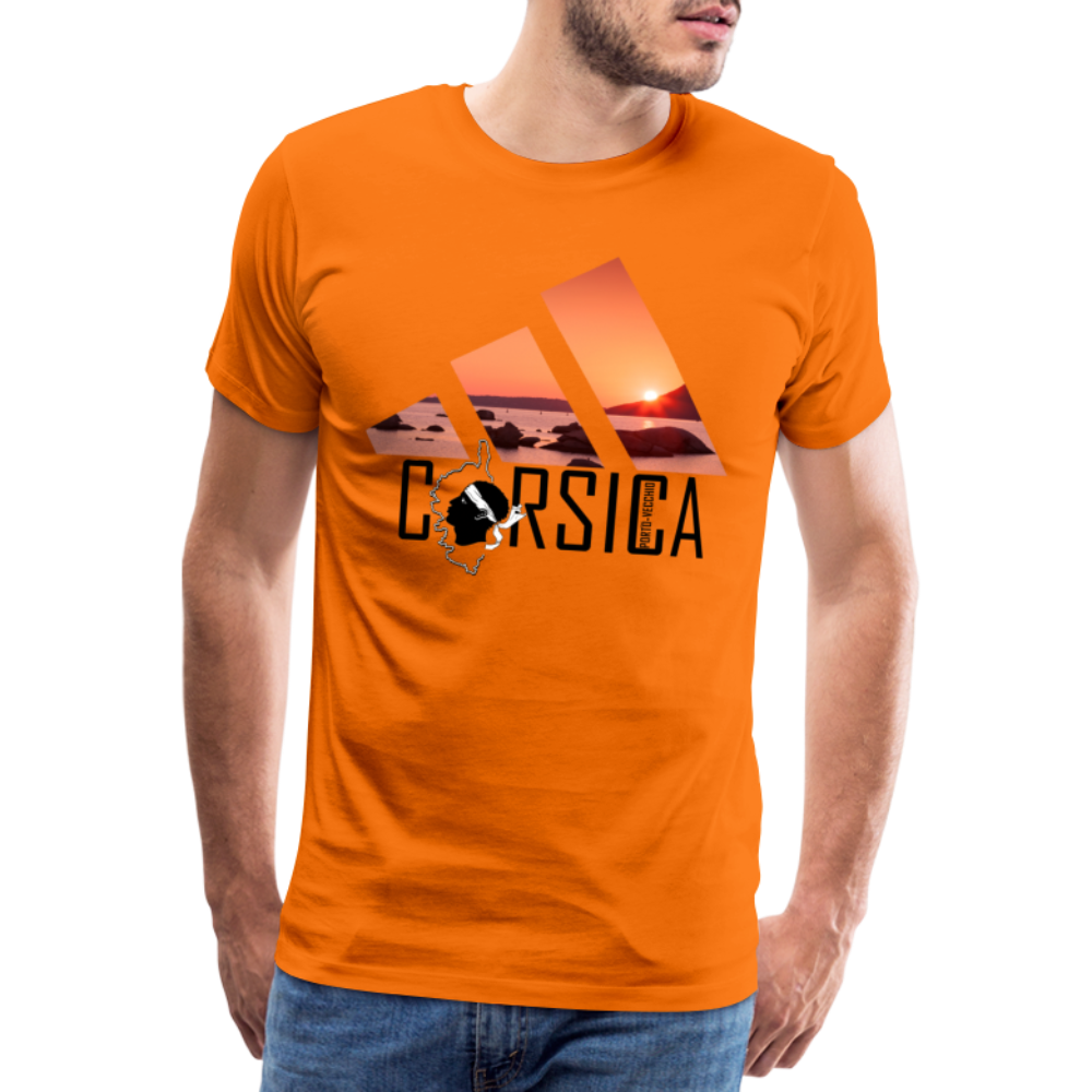 T-shirt Premium Homme Porto-Vecchio corsica - Ochju Ochju orange / S SPOD T-shirt Premium Homme T-shirt Premium Homme Porto-Vecchio corsica