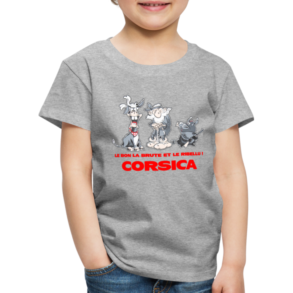 T-shirt Premium Enfant Le Bon, La Brute & le Ribellu ! - Ochju Ochju 98/104 (2 ans) SPOD T-shirt Premium Enfant T-shirt Premium Enfant Le Bon, La Brute & le Ribellu !