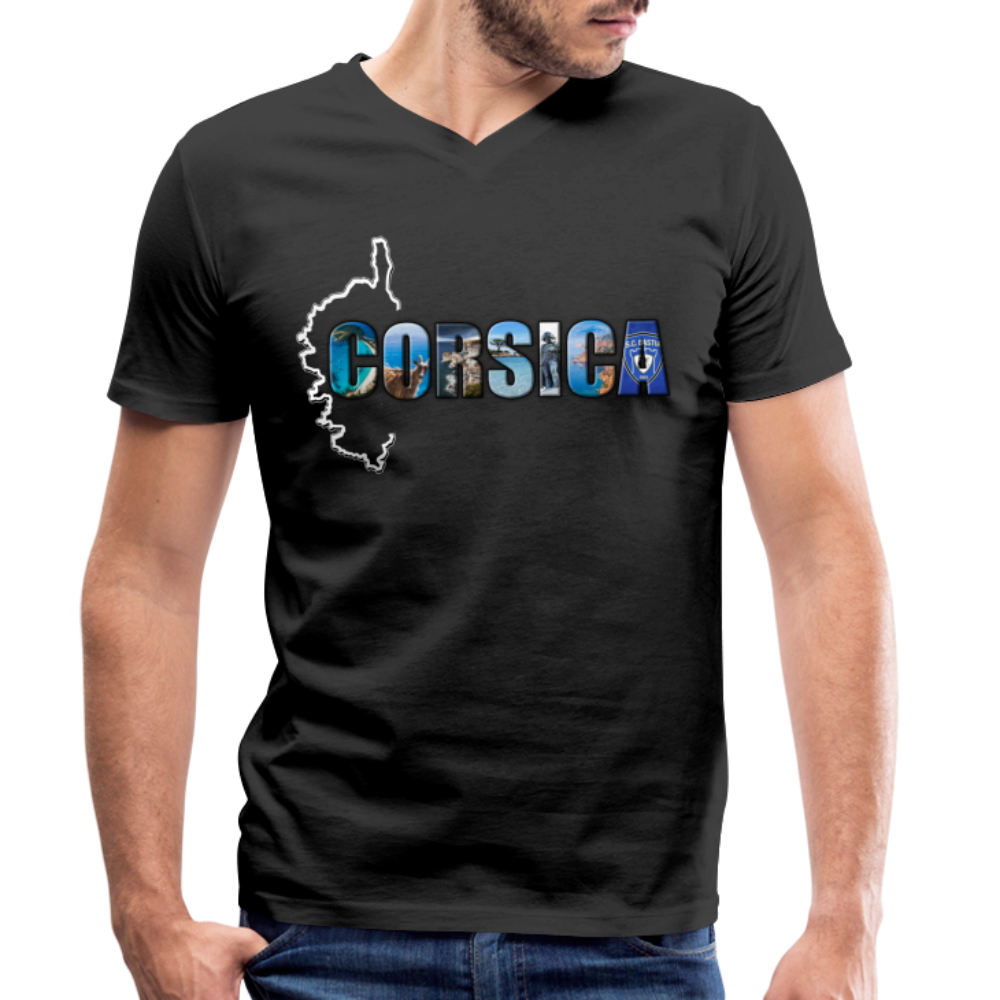 T-shirt H bio col V Corsica - Ochju Ochju SPOD T-shirt bio col V Stanley & Stella Homme T-shirt H bio col V Corsica