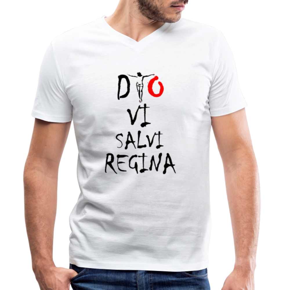 T-shirt H bio col V Dio Vi Salvi Regina - Ochju Ochju blanc / S SPOD T-shirt bio col V Stanley & Stella Homme T-shirt H bio col V Dio Vi Salvi Regina