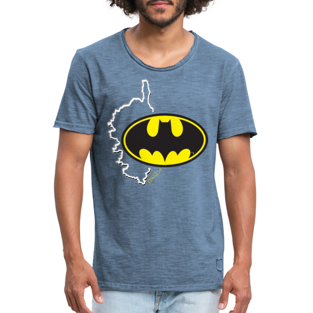 T-Shirts Vintages Batman Corsica - Ochju Ochju vintage bleu jeans / S SPOD T-shirt vintage Homme T-Shirts Vintages Batman Corsica