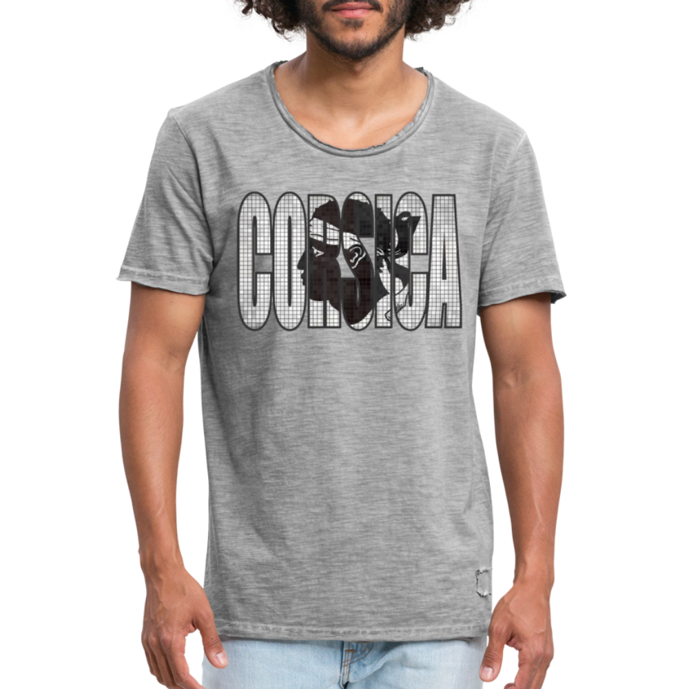 T-Shirts Vintages Corsica - Ochju Ochju vintage gris / S SPOD T-shirt vintage Homme T-Shirts Vintages Corsica