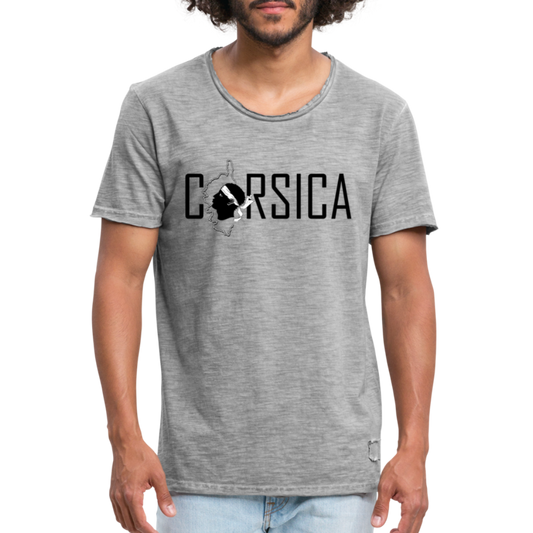 T-Shirts Vintages Corsica - Ochju Ochju vintage gris / S SPOD T-shirt vintage Homme T-Shirts Vintages Corsica