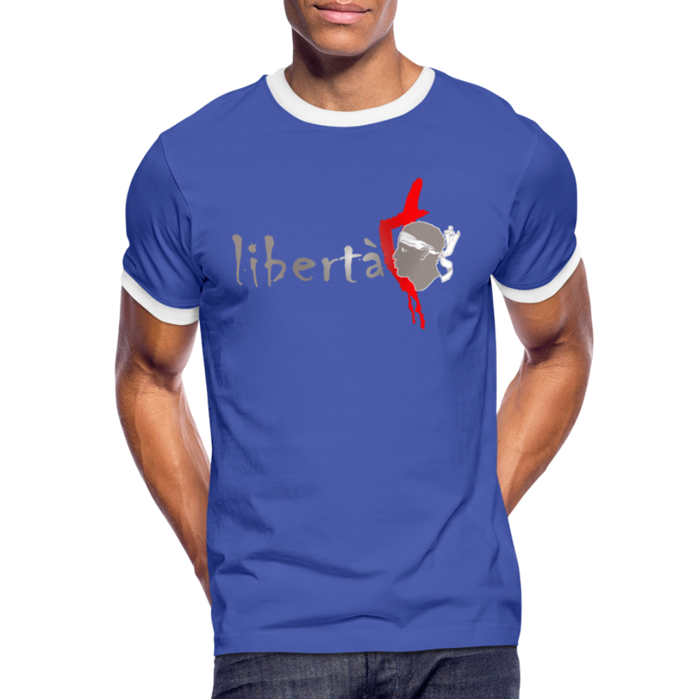 T-shirt Sport Libertà - Ochju Ochju bleu/blanc / M SPOD T-shirt contrasté Homme T-shirt Sport Libertà