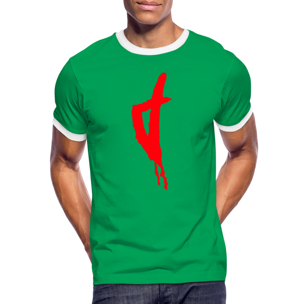 T-shirt Sport Corse Rouge - Ochju Ochju vert/blanc / M SPOD T-shirt contrasté Homme T-shirt Sport Corse Rouge
