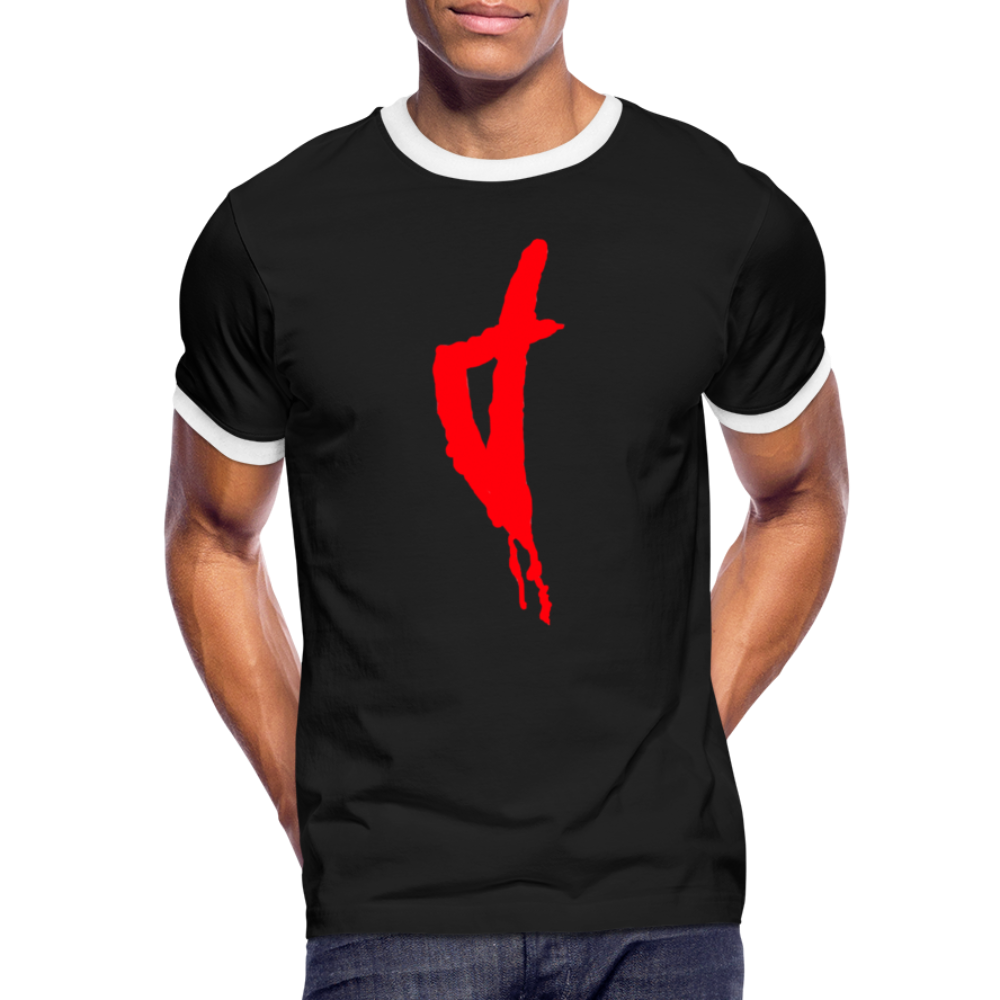T-shirt Sport Corse Rouge - Ochju Ochju noir/blanc / M SPOD T-shirt contrasté Homme T-shirt Sport Corse Rouge