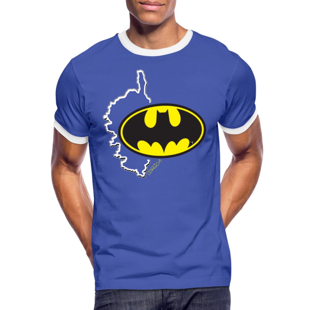 T-shirt Sport Batman - Ochju Ochju bleu/blanc / M SPOD T-shirt contrasté Homme T-shirt Sport Batman