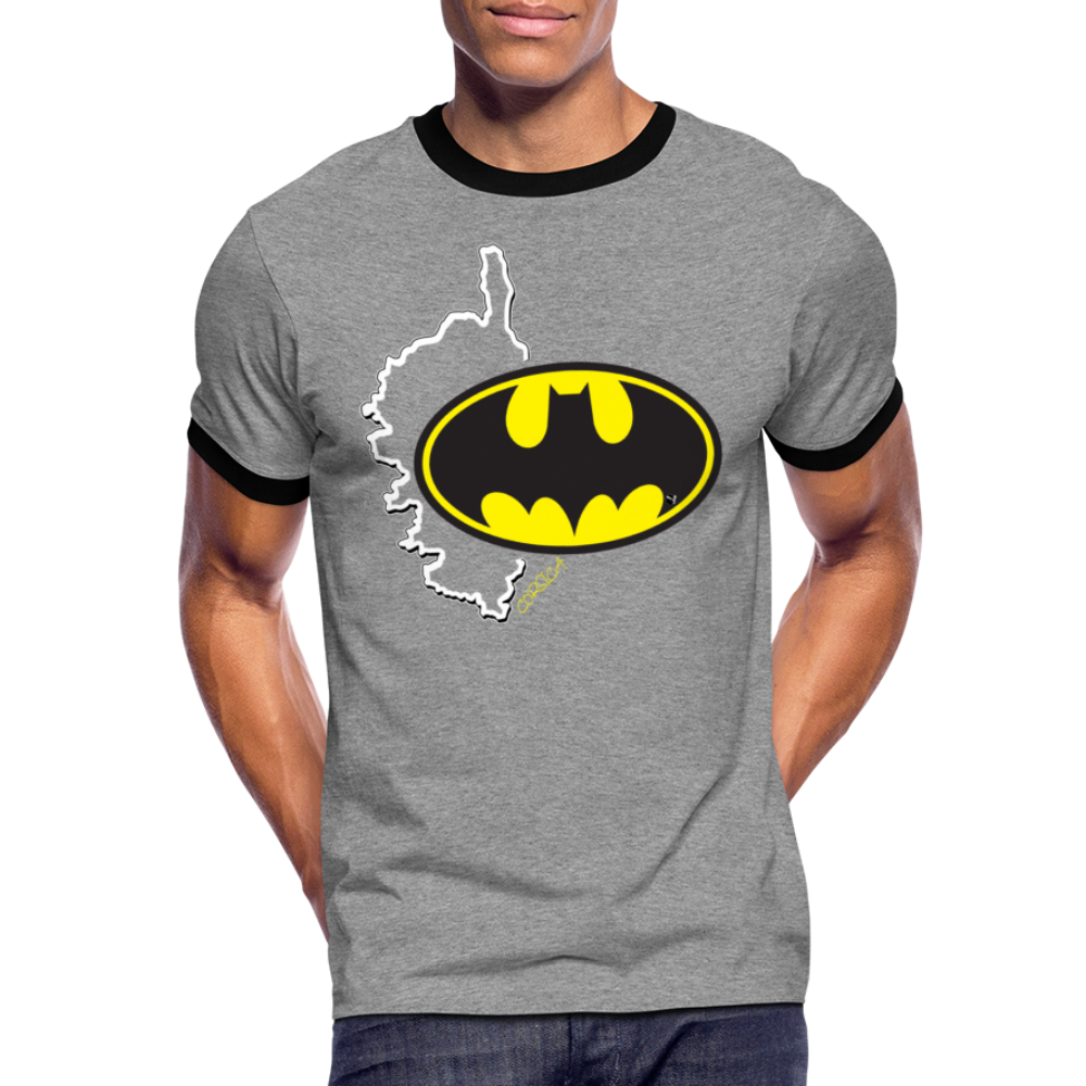 T-shirt Sport Batman - Ochju Ochju gris chiné/noir / M SPOD T-shirt contrasté Homme T-shirt Sport Batman