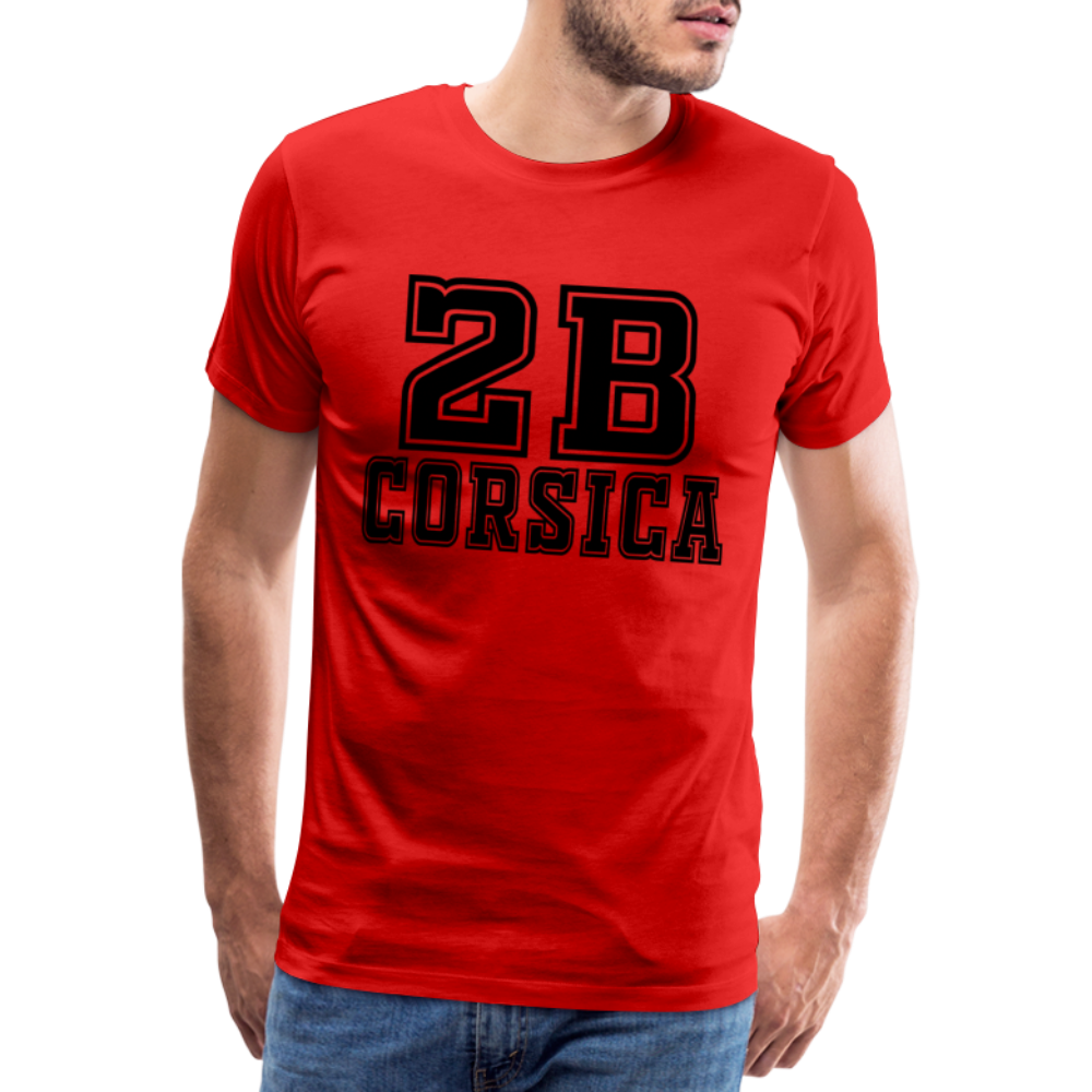 T-shirt Premium Homme 2B Corsica - Ochju Ochju rouge / S SPOD T-shirt Premium Homme T-shirt Premium Homme 2B Corsica