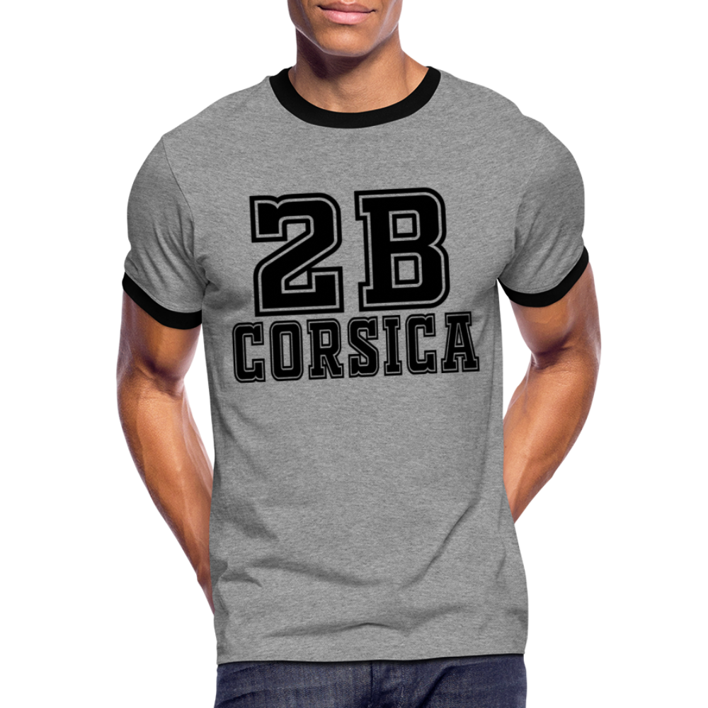 T-shirt Sport 2B Corsica - Ochju Ochju gris chiné/noir / M SPOD T-shirt contrasté Homme T-shirt Sport 2B Corsica