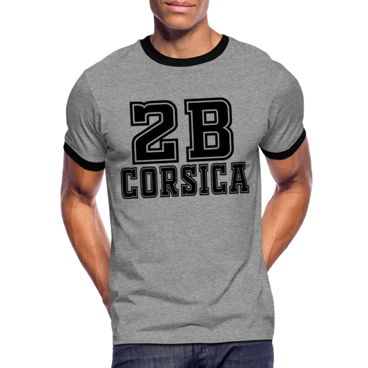 T-shirt Sport 2B Corsica - Ochju Ochju gris chiné/noir / M SPOD T-shirt contrasté Homme T-shirt Sport 2B Corsica