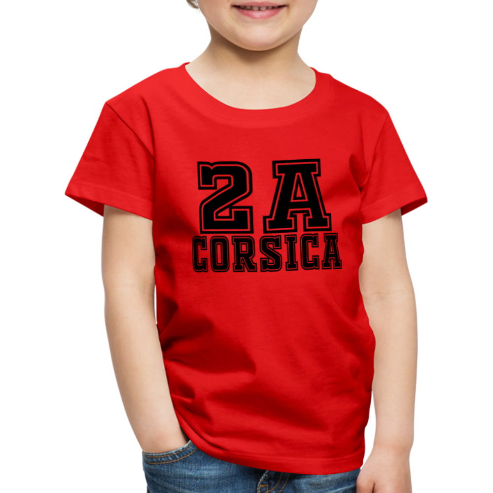 T-shirt Premium Enfant 2A Corsica - Ochju Ochju rouge / 98/104 (2 ans) SPOD T-shirt Premium Enfant T-shirt Premium Enfant 2A Corsica