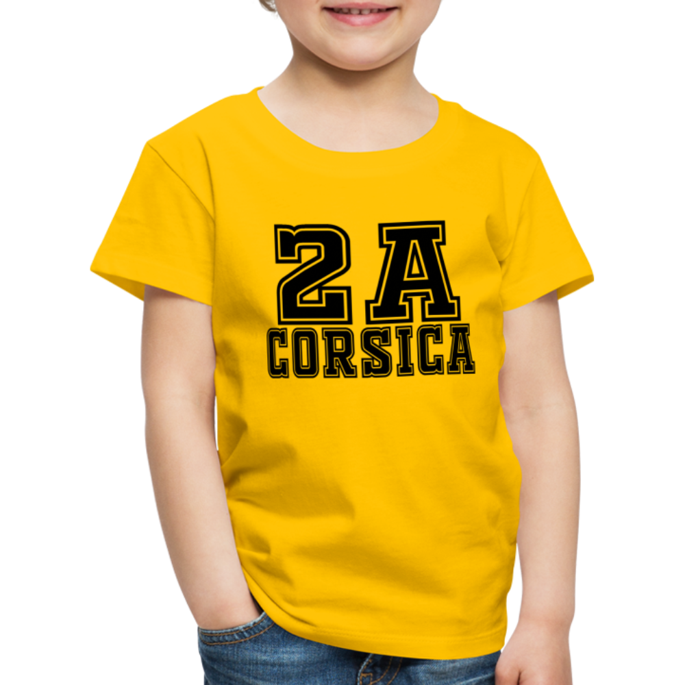 T-shirt Premium Enfant 2A Corsica - Ochju Ochju jaune soleil / 98/104 (2 ans) SPOD T-shirt Premium Enfant T-shirt Premium Enfant 2A Corsica