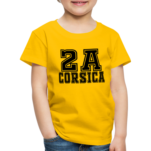 T-shirt Premium Enfant 2A Corsica - Ochju Ochju jaune soleil / 98/104 (2 ans) SPOD T-shirt Premium Enfant T-shirt Premium Enfant 2A Corsica
