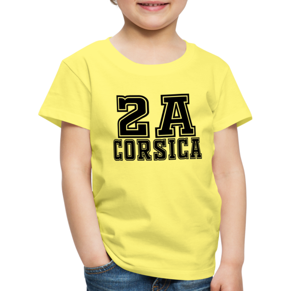 T-shirt Premium Enfant 2A Corsica - Ochju Ochju jaune / 98/104 (2 ans) SPOD T-shirt Premium Enfant T-shirt Premium Enfant 2A Corsica
