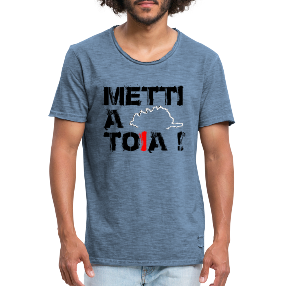 T-shirt vintage Homme Metti a Toia ! - Ochju Ochju vintage bleu jeans / S SPOD T-shirt vintage Homme T-shirt vintage Homme Metti a Toia !