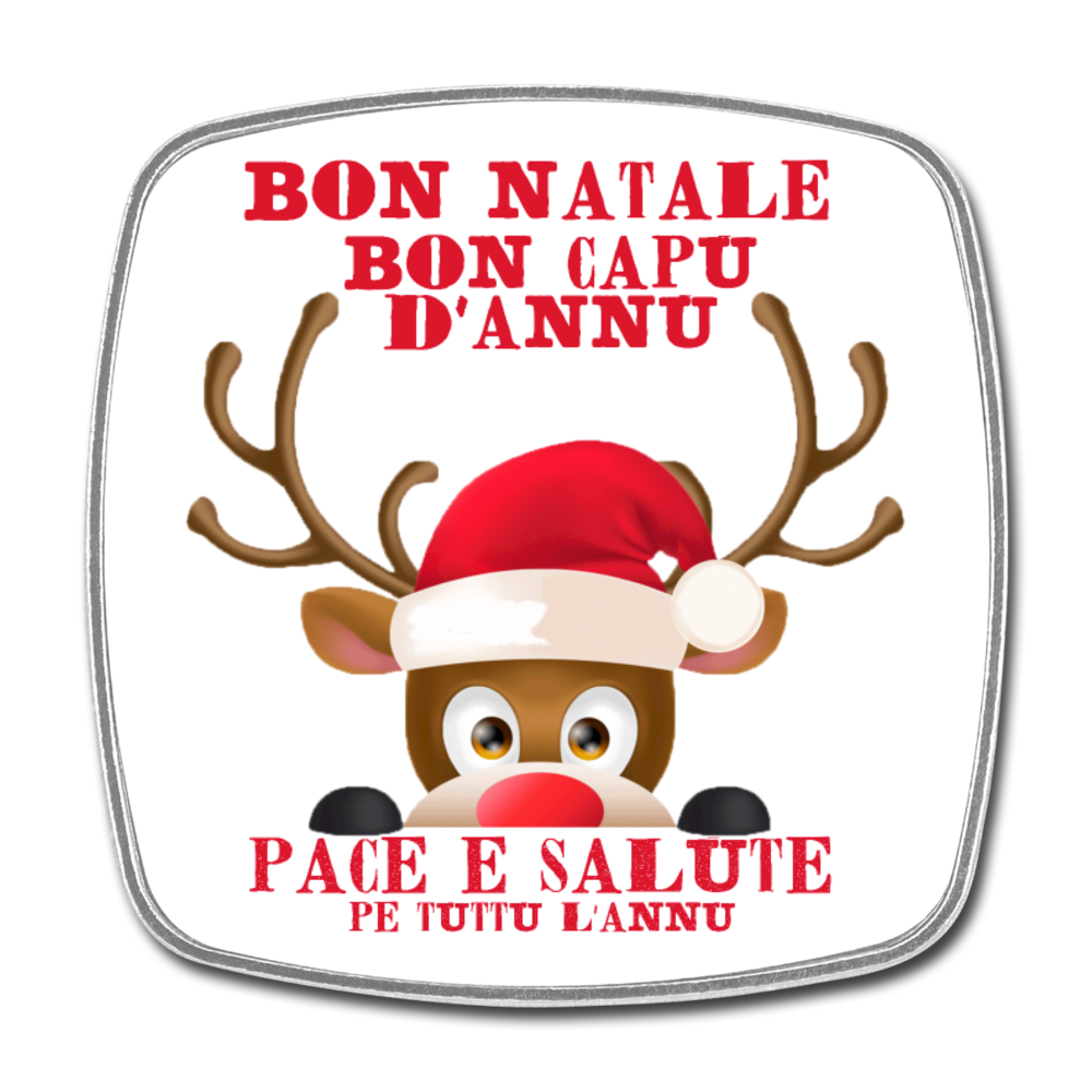 Magnet carré Bon Natale - Ochju Ochju taille unique SPOD Magnet carré Magnet carré Bon Natale