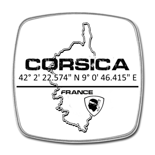 Magnet carré GPS Corsica - Ochju Ochju taille unique SPOD Magnet carré Magnet carré GPS Corsica