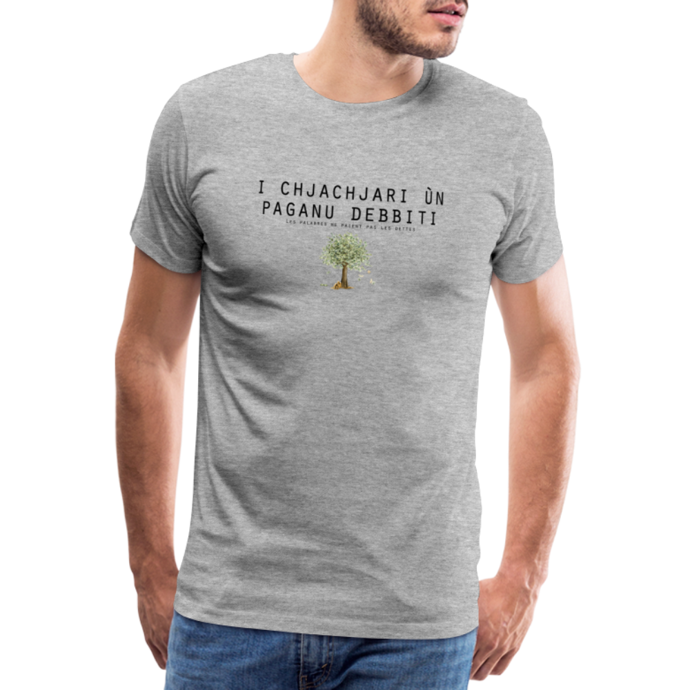 T-shirt Premium Homme I debbiti - Ochju Ochju gris chiné / S SPOD T-shirt Premium Homme T-shirt Premium Homme I debbiti