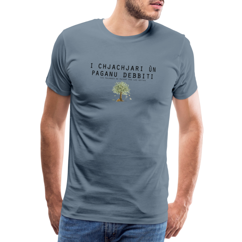 T-shirt Premium Homme I debbiti - Ochju Ochju gris bleu / S SPOD T-shirt Premium Homme T-shirt Premium Homme I debbiti