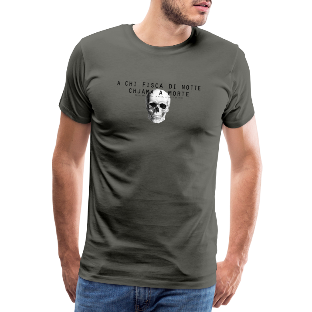 T-shirt Premium Homme Chjama a Morte - Ochju Ochju asphalte / S SPOD T-shirt Premium Homme T-shirt Premium Homme Chjama a Morte