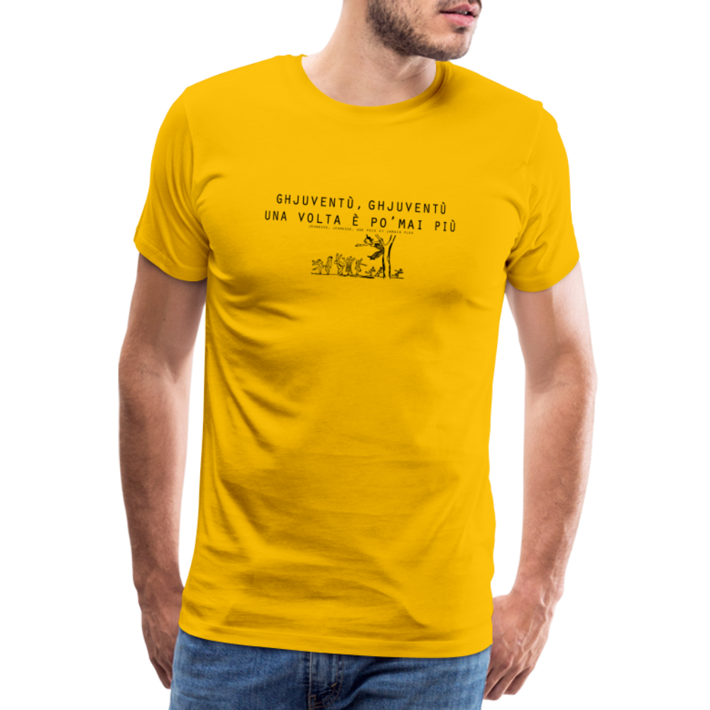 T-shirt Premium Homme Ghjuventù ... - Ochju Ochju jaune soleil / S SPOD T-shirt Premium Homme T-shirt Premium Homme Ghjuventù ...
