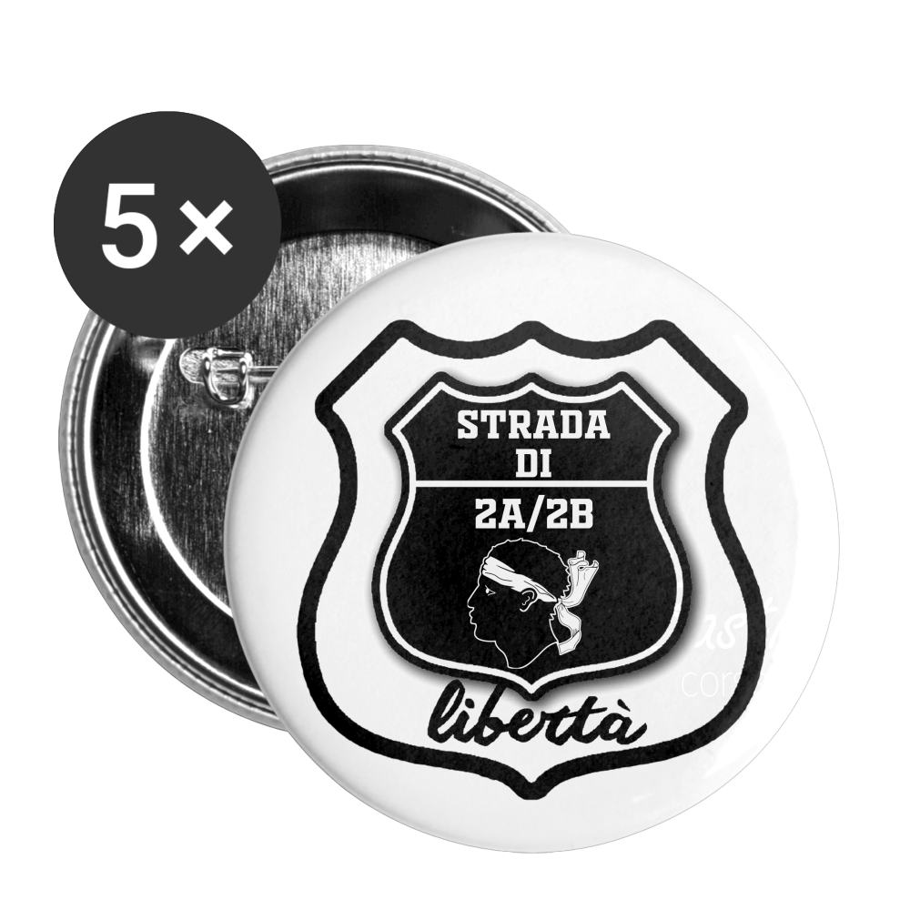 Lot de 5 badges (32 mm) Strada di Libertà 2A/2B - Ochju Ochju taille unique SPOD Lot de 5 moyens badges (32 mm) Lot de 5 badges (32 mm) Strada di Libertà 2A/2B