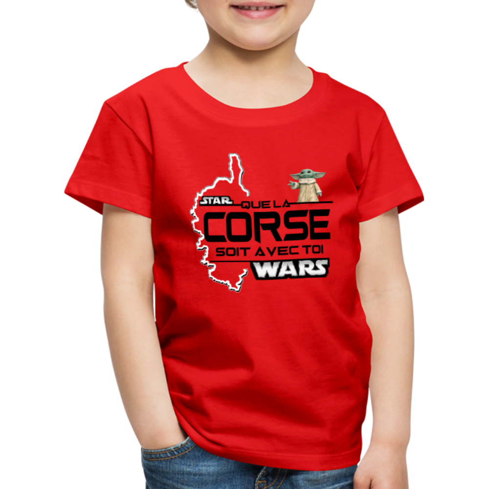T-shirt Premium Enfant Que la Corse Soit Avec Toi - Ochju Ochju rouge / 98/104 (2 ans) SPOD T-shirt Premium Enfant T-shirt Premium Enfant Que la Corse Soit Avec Toi