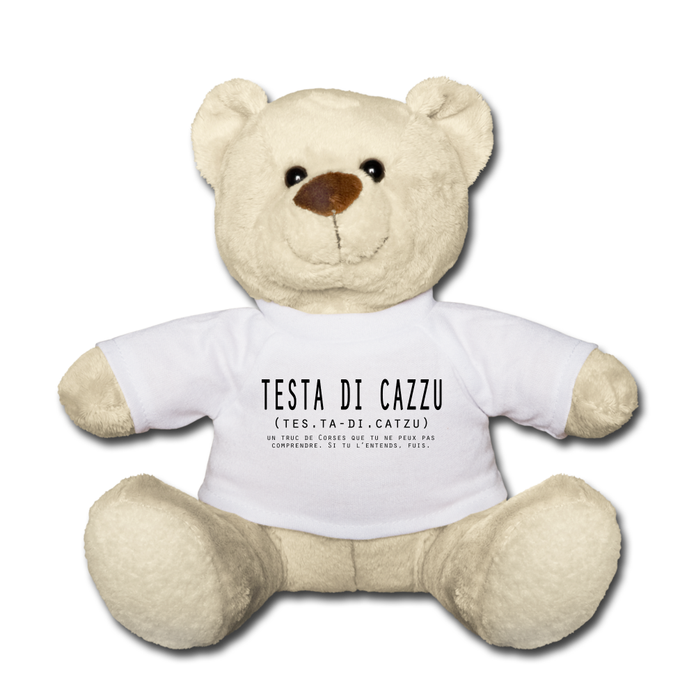 Nounours Testa di Cazzu - Ochju Ochju taille unique SPOD Nounours Nounours Testa di Cazzu