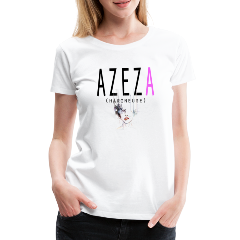 T-shirt Premium Femme AZEZA - Ochju Ochju blanc / S SPOD T-shirt Premium Femme T-shirt Premium Femme AZEZA