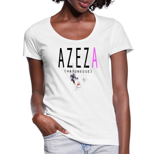 T-shirt col U Femme AZEZA - Ochju Ochju S SPOD T-shirt col U Femme T-shirt col U Femme AZEZA