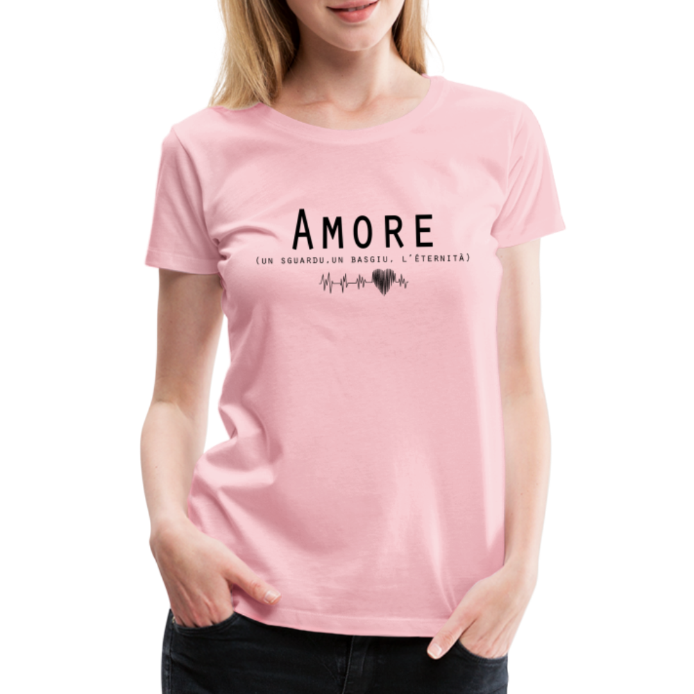 T-shirt Premium Femme Amore - Ochju Ochju rose liberty / S SPOD T-shirt Premium Femme T-shirt Premium Femme Amore