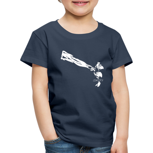 T-shirt Premium Enfant Bandeau Corse - Ochju Ochju bleu marine / 98/104 (2 ans) SPOD T-shirt Premium Enfant T-shirt Premium Enfant Bandeau Corse