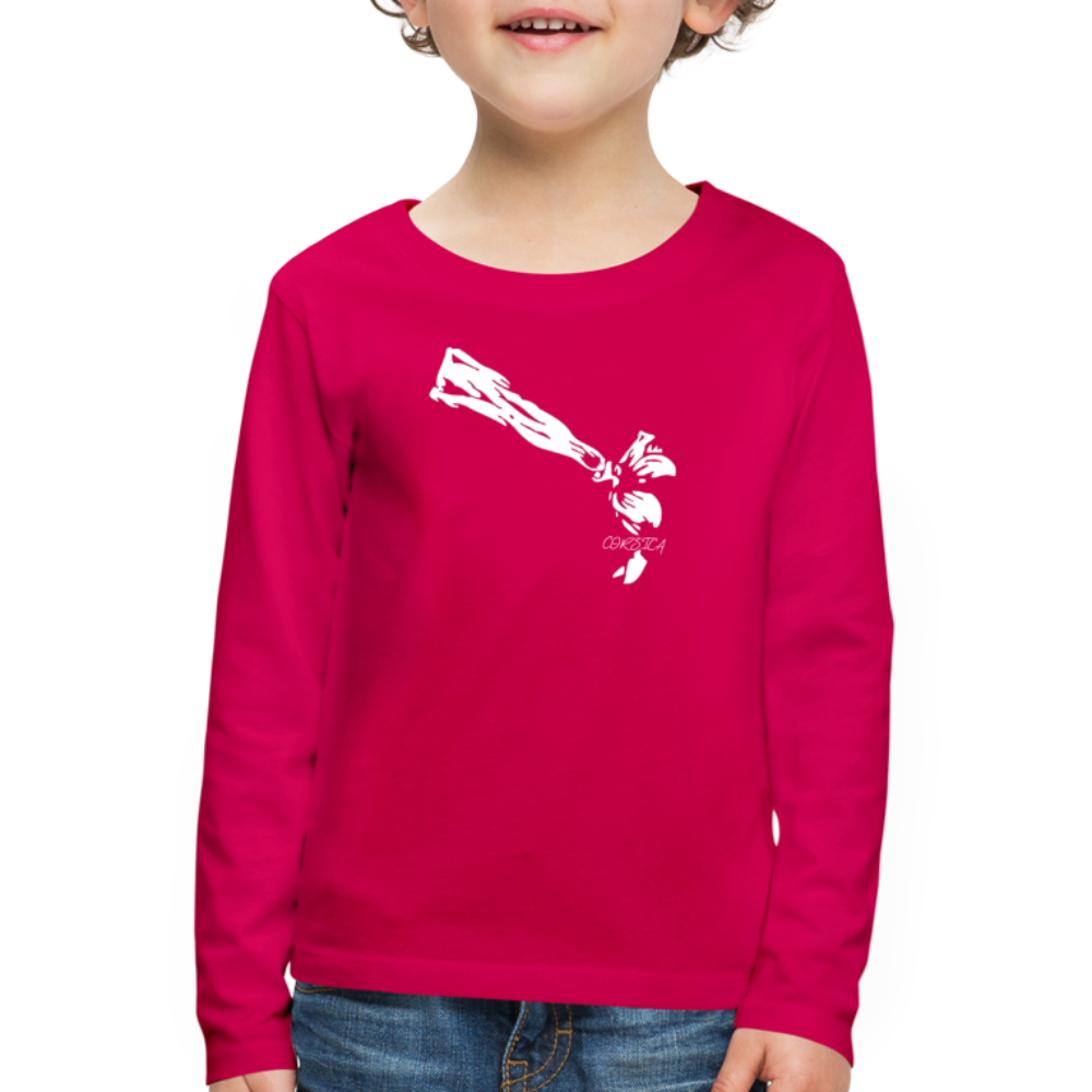 T-shirt ML Premium Enfant Bandeau Corse - Ochju Ochju rubis / 98/104 (2 ans) SPOD T-shirt manches longues Premium Enfant T-shirt ML Premium Enfant Bandeau Corse