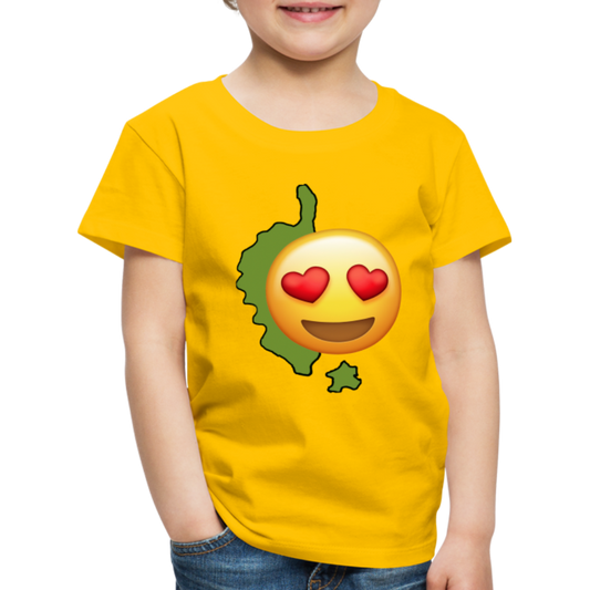 T-shirt Premium Enfant Emoji Corse - Ochju Ochju jaune soleil / 98/104 (2 ans) SPOD T-shirt Premium Enfant T-shirt Premium Enfant Emoji Corse