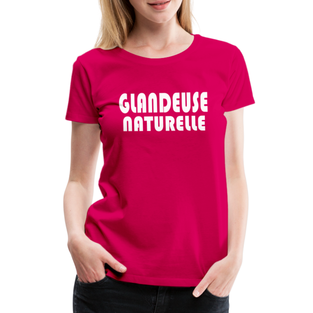 T-shirt Premium Femme Glandeuse Naturelle - Ochju Ochju rubis / S SPOD T-shirt Premium Femme T-shirt Premium Femme Glandeuse Naturelle