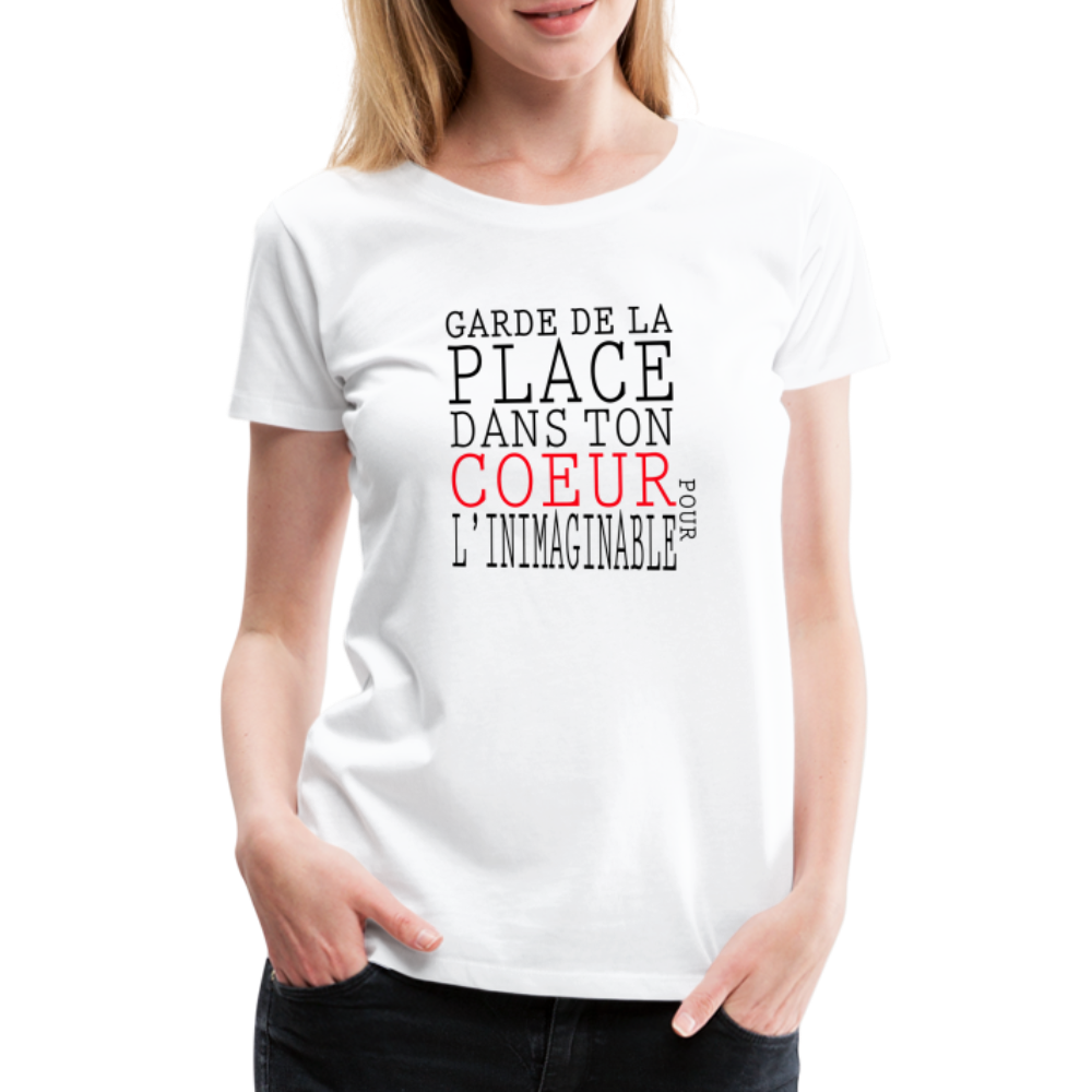 T-shirt Premium Femme L'inimaginable ! - Ochju Ochju blanc / S SPOD T-shirt Premium Femme T-shirt Premium Femme L'inimaginable !