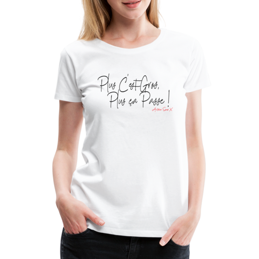 T-shirt Premium Femme Plus c'est Gros ... - Ochju Ochju blanc / S SPOD T-shirt Premium Femme T-shirt Premium Femme Plus c'est Gros ...