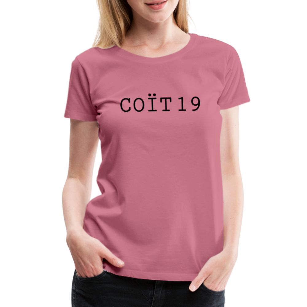 T-shirt Premium Femme Coït 19 - Ochju Ochju mauve / S SPOD T-shirt Premium Femme T-shirt Premium Femme Coït 19