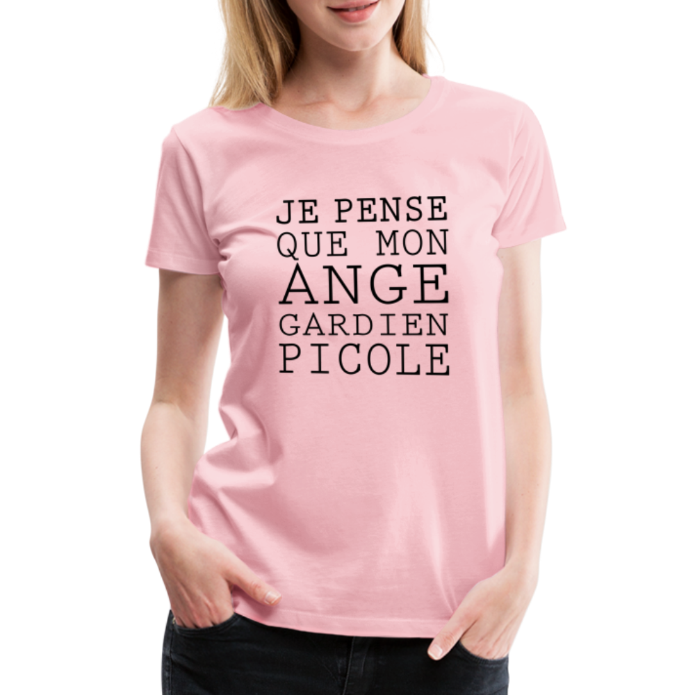 T shirt Premium Femme Mon Ange Gardien Ochju