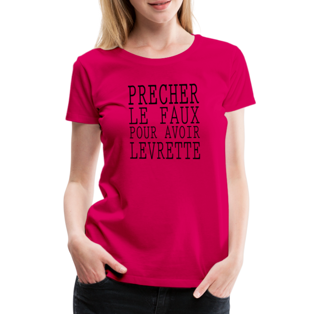 T-shirt Premium Femme Levrette § - Ochju Ochju rubis / S SPOD T-shirt Premium Femme T-shirt Premium Femme Levrette §