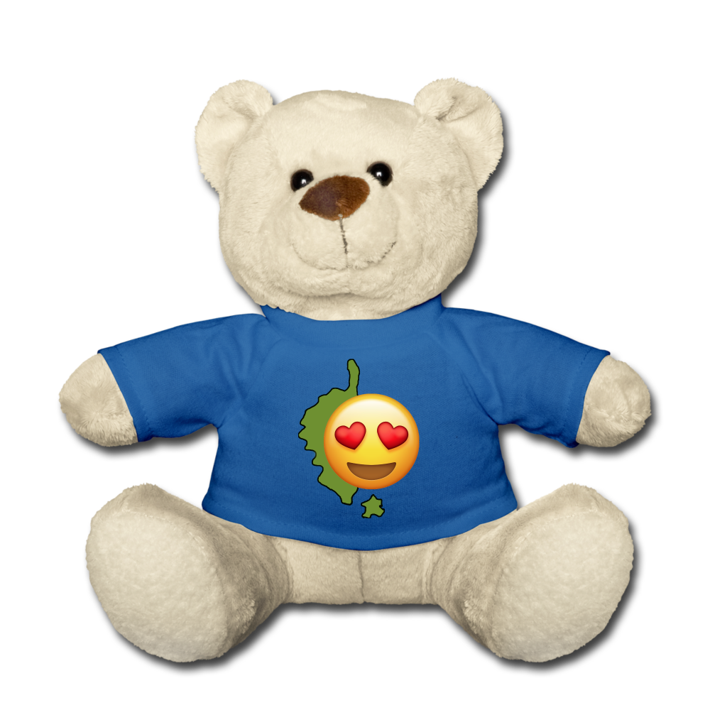 Nounours Emoji Corse - Ochju Ochju bleu roi SPOD Nounours Nounours Emoji Corse