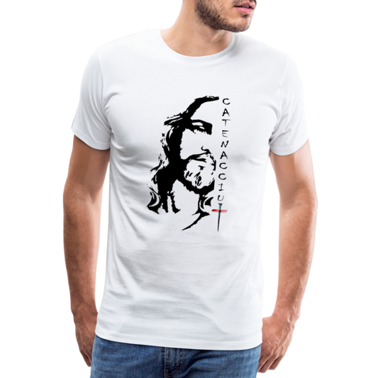 T-shirt Premium Homme Catenacciu - Ochju Ochju blanc / S SPOD T-shirt Premium Homme T-shirt Premium Homme Catenacciu
