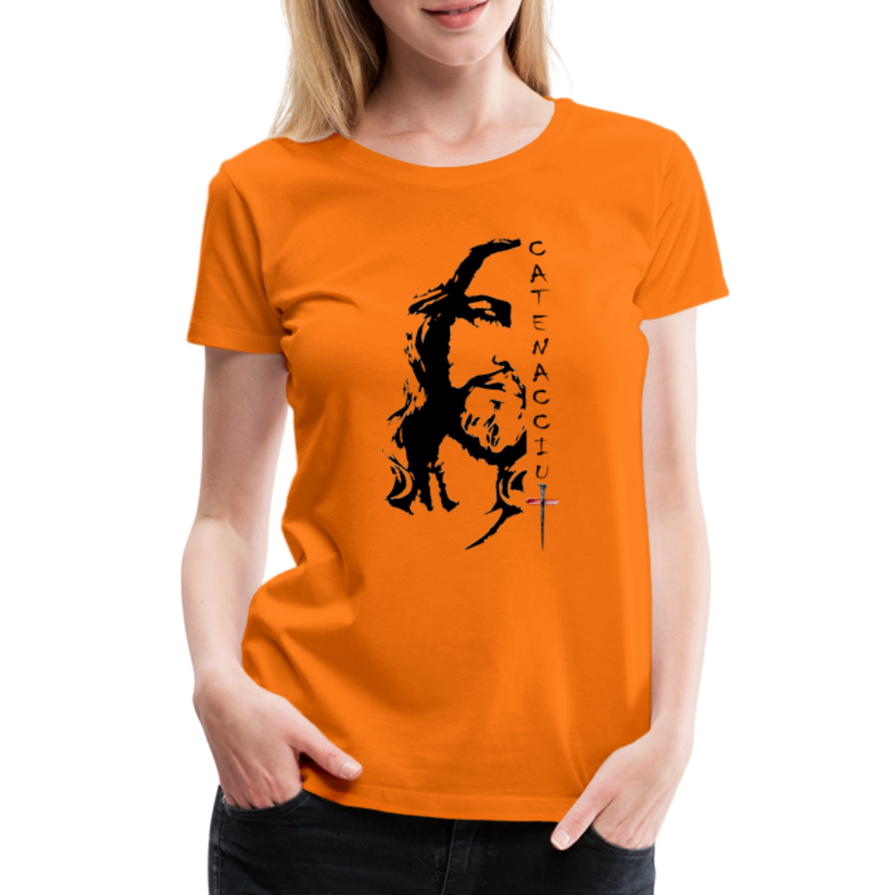 T-shirt Premium Femme Catenacciu - Ochju Ochju orange / S SPOD T-shirt Premium Femme T-shirt Premium Femme Catenacciu