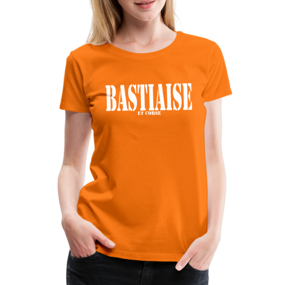 T-shirt Premium Femme Bastiaise & Corse - Ochju Ochju orange / S SPOD T-shirt Premium Femme T-shirt Premium Femme Bastiaise & Corse